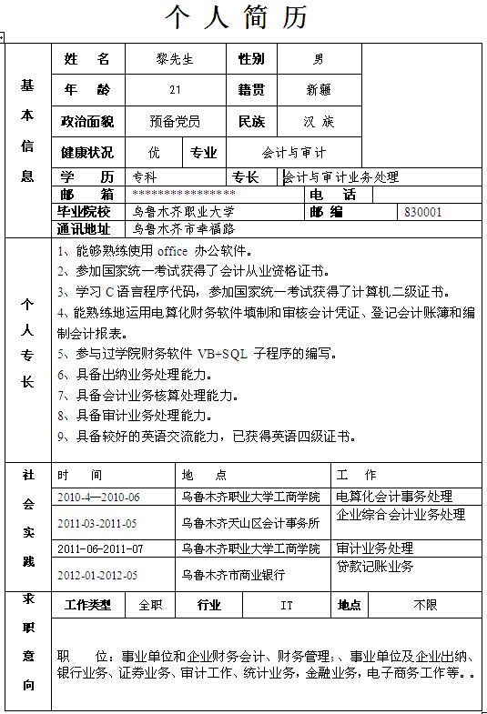 51job修改简历会留痕迹么_呼和浩特赵江涛简历_村里留守的小媳妇