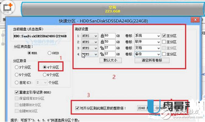 固态硬盘安装win7系统怎么4k对齐_装好系统后怎么4k对齐_装好系统分好盘如何4k对齐